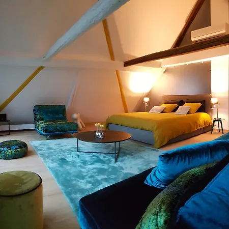 Frühstückspension Le Rouge D'hotes De Charme En Alsace